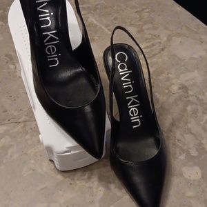 Beautiful black Calvin Klein pumps size 8.5